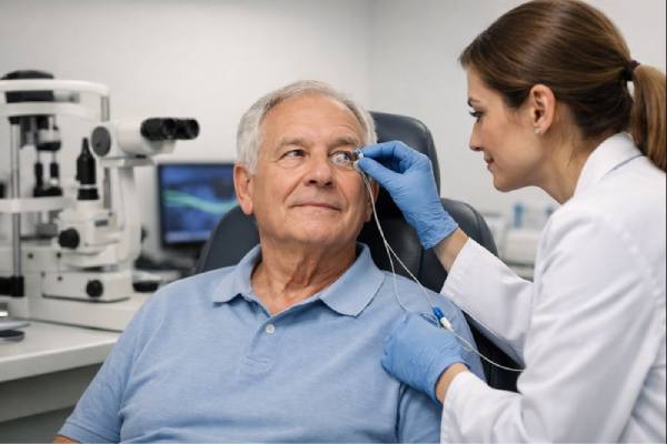 Transcorneal Electrical Stimulation for Age-Related Macular Degeneration A New Approach to Vision Preservation (1)