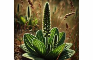 Lamb’s Tongue soothes dry cough, irritated throat, and minor skin inflammation with mild anti-inflammatory and protective effects.