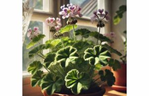 Lemon scented geranium is a fragrant herb used in teas, desserts, and aromatherapy for mild digestive comfort, antioxidant support, and calming effects.