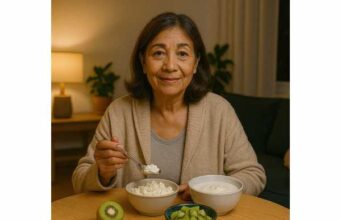 Learn how cottage cheese, plain yogurt, and kiwi can support evening nutrition for sleep in aging, with practical portions, timing, cautions, and a seven-night test plan.
