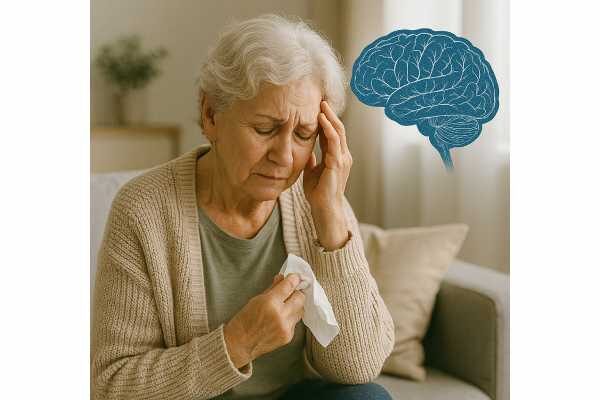 Gentle grief strategies for later life brain health, including memory support, sleep, movement, social connection, prolonged grief warning signs, and when to seek help.