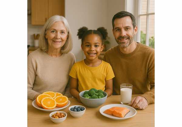 Immune Supporting Nutrition for Longevity: Vitamin C, D, and Zinc Foods