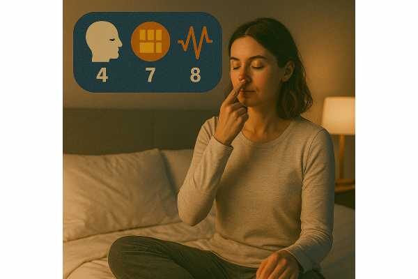 Breathwork for Sleep and Stress: 4-7-8, Box Breathing, and HRV Biofeedback