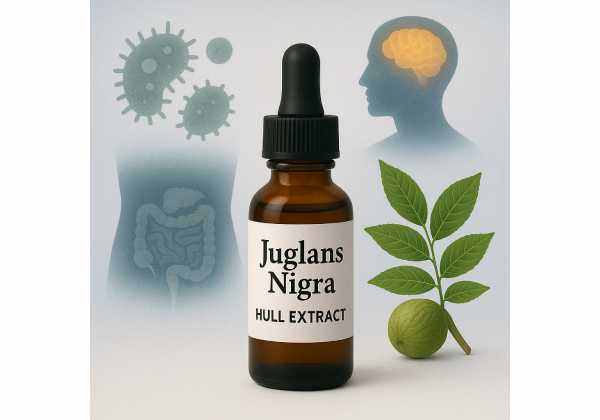 Juglans nigra hull extract: Composition, Benefits for Body and Scalp Care, Dosage Ranges, and Warnings