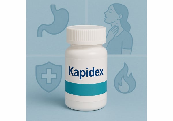 Kapidex: GERD Relief, Dual Delayed Release Mechanism, Dosage Guidelines, and Safety