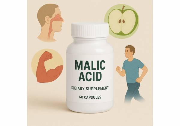 Malic Acid benefits, uses, dosage, and side effects for energy, skin, and dry mouth
