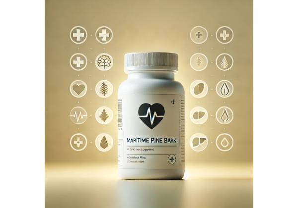 Maritime Pine Bark benefits and uses: blood pressure, circulation, skin support, dosage, and safety explained