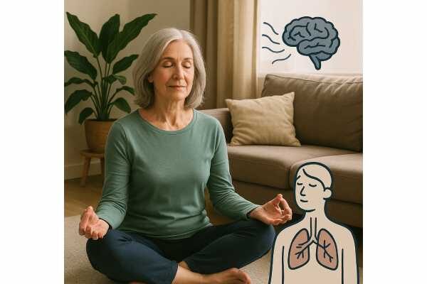 Learn how meditation and mindfulness support healthy aging by calming stress biology, regulating the HPA axis, improving sleep, and building daily recovery skills.