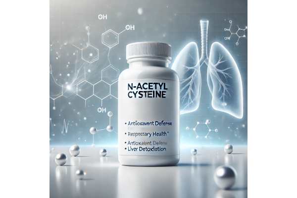 N-Acetyl Cysteine benefits for lungs, liver support, mental health, dosage, and safety