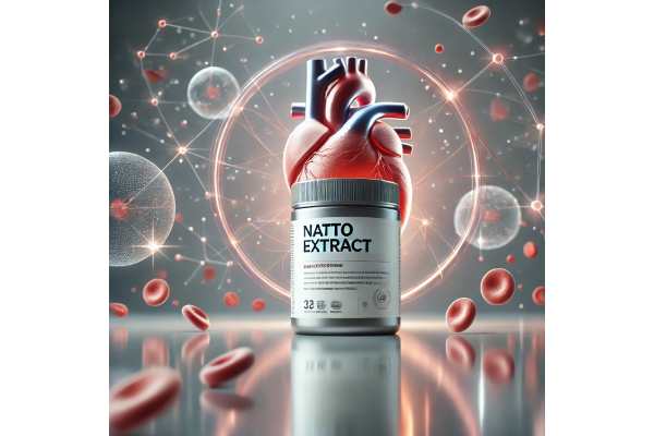 Natto extract benefits for heart health, blood pressure, circulation support, and natural fibrinolytic activity explained