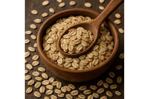 Oats vitamins and minerals per 100 g with daily values and serving guidance