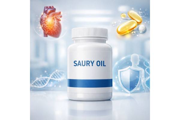 Saury oil high EPA and DHA fish oil for cardiovascular, brain, and metabolic wellness