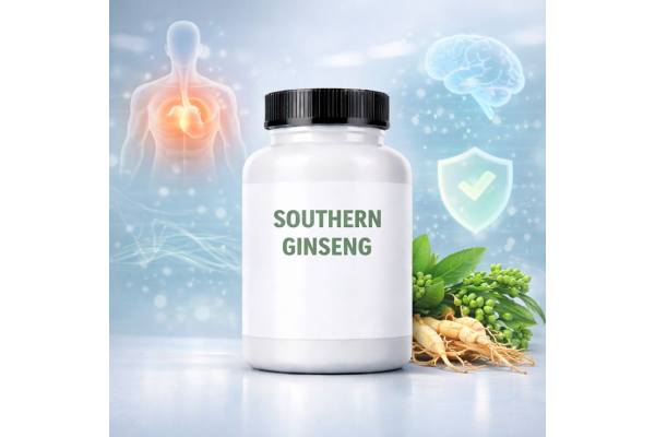 Southern ginseng metabolic health, longevity support, and antioxidant properties guide
