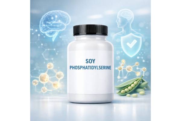 Soy phosphatidylserine cognitive support, stress reduction, uses, and safe daily dosage