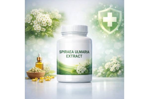 Spiraea ulmaria extract meadowsweet supplement benefits, dosage, and safety for joint and cold support