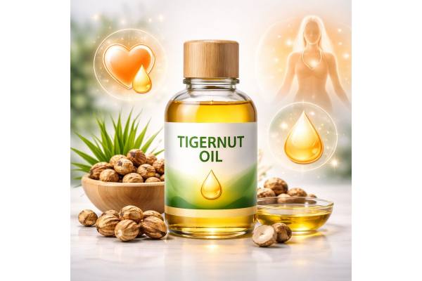 Tigernut oil benefits for heart health, skin, metabolism, dosage and side effects