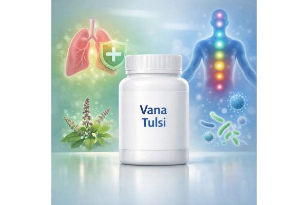 Vana Tulsi Tea, Extract, and Capsules Guide for Anxiety Relief, Immunity Support, and Digestion