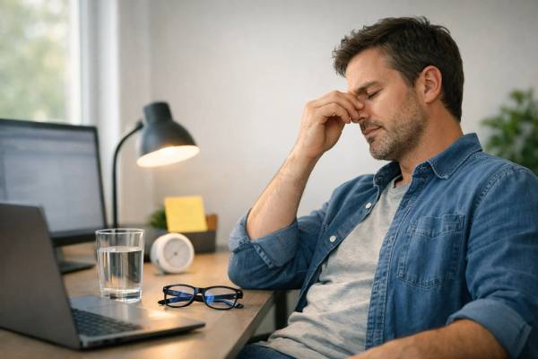 Brain Fog With Eye Strain: Vision Fatigue, Screens, and What Helps