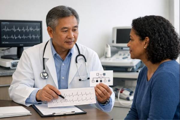 Familial atrial fibrillation, symptoms, stroke risk, diagnosis, and treatment options
