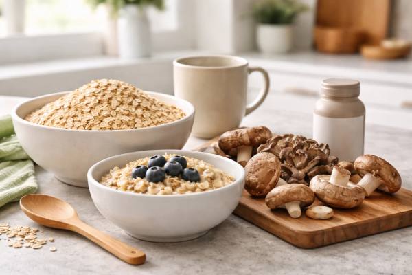 Beta-Glucans for Immune Support: Oats, Mushrooms, and Supplement Basics
