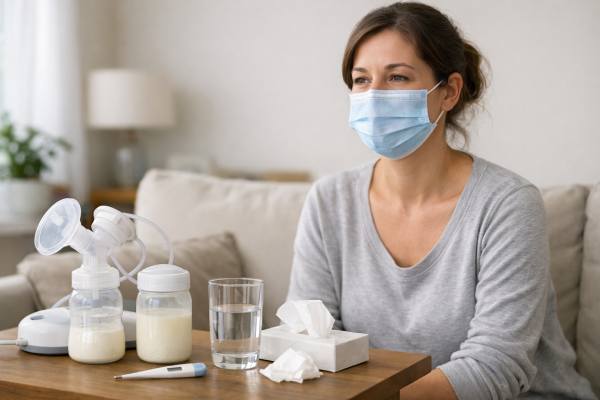 Breastfeeding with Flu or COVID: Protecting Your Baby While Maintaining Supply