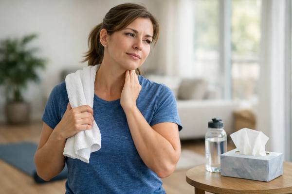 Can You Exercise with a Cold? The Neck Check and Safe Guidelines