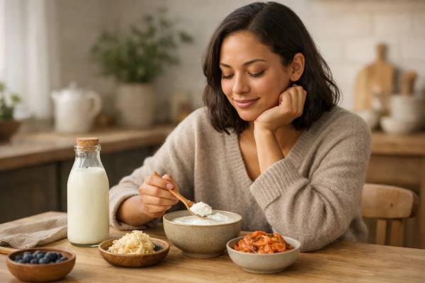 Fermented Foods for Anxiety: Kefir, Yogurt, Kimchi, and the Gut-Brain Connection