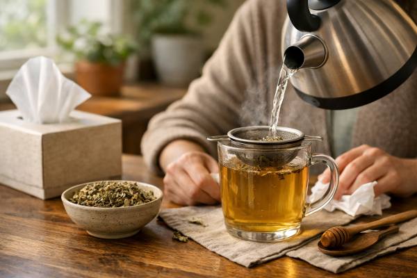Mullein Tea for Cough: Benefits, Safety, and How to Brew It