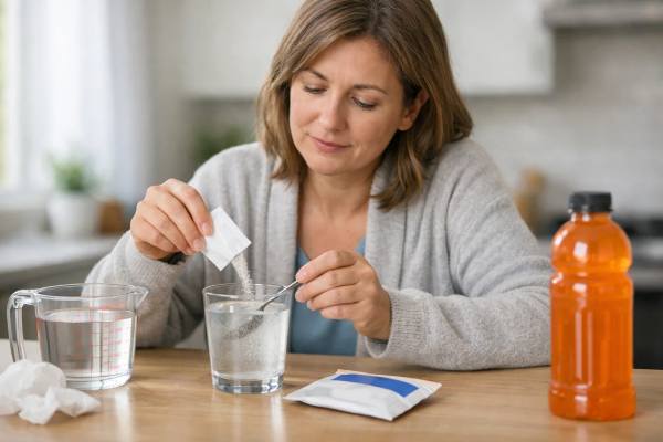 Oral Rehydration Solution (ORS): When It’s Better Than Sports Drinks and How to Use It