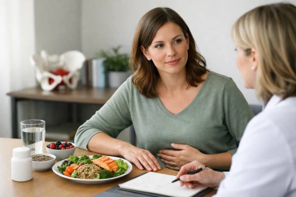 PCOS and Gut Health: IBS Overlap, Bloating, and Microbiome-Friendly Diet Tips