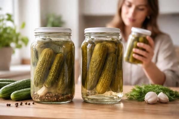 Pickles and Gut Health: Fermented vs Vinegar Pickles and What Counts as Probiotic