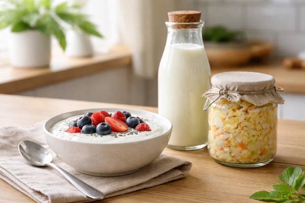 Probiotic Foods for Cold Season: Yogurt, Kefir, and What Strains Matter