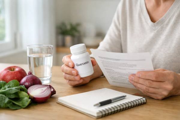 Quercetin for Colds and Allergies: What It May Help and Dosage Safety