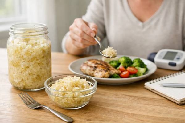 Sauerkraut for Gut Health: Probiotics, Portion Size, and High-Sodium Concerns