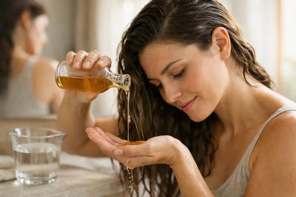 Apple Cider Vinegar Rinse for Hair: Benefits, Risks, and How to Dilute Apple cider vinegar rinse for hair: real benefits, common risks, and how to dilute safely for shine, buildup, and scalp comfort.