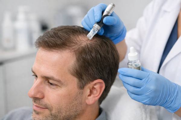 Exosome therapy for hair loss: what it is, realistic results, clinical evidence, and safety red flags to know before booking treatment.