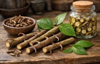 Gou Teng (Uncaria rhynchophylla) Medicinal Properties, Traditional Uses, and Safety Guide