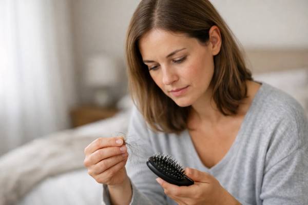 Hair loss after surgery or anesthesia? Learn the telogen effluvium timeline, pressure-related alopecia signs, key labs to check, and recovery steps.