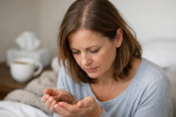 Hair Loss After a High Fever or Flu: Post-Viral Shedding Timeline and What Helps Hair loss after a high fever or flu? Learn the post-viral shedding timeline, what telogen effluvium looks like, what helps recovery, and when to see a clinician.