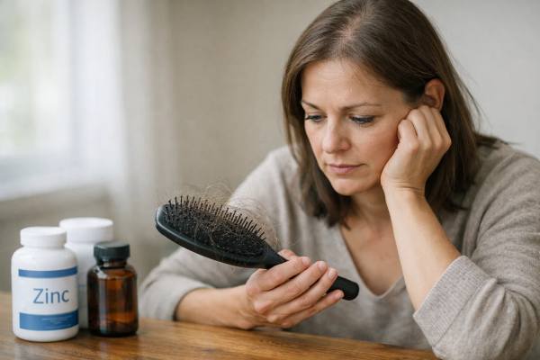 Hair loss from excess zinc? Learn how copper depletion causes shedding, key symptoms to watch for, tests to confirm it, and realistic recovery timelines.