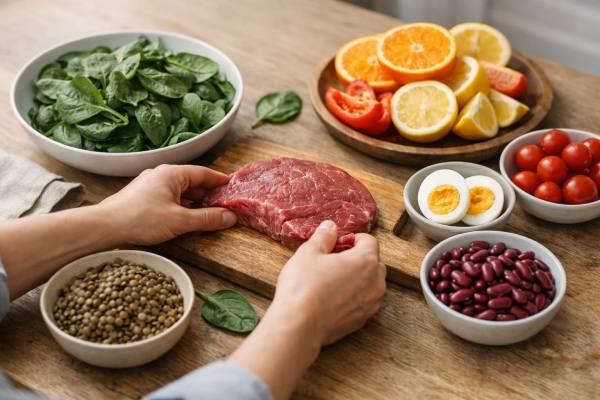 Discover the best iron-rich foods for hair growth, how to boost absorption, and smart pairings to help rebuild ferritin and reduce shedding.