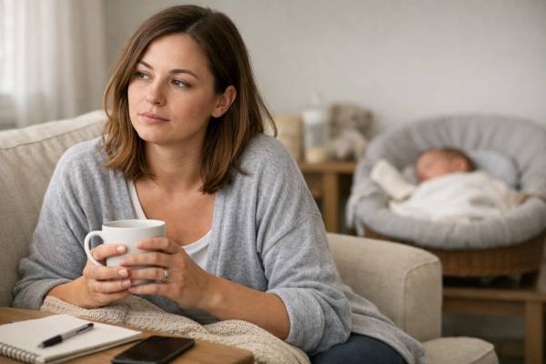 Postpartum Thyroiditis: Symptoms, Timeline, and Treatment Postpartum thyroiditis can cause early hyperthyroid symptoms, later hypothyroid symptoms, or both. Learn the usual timeline, key symptoms, diagnosis, treatment options, and when follow-up matters.