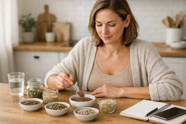 Seed Cycling: Does It Help Hormones, PMS, and Cycle Regularity? Seed cycling may support PMS and cycle awareness for some people, but the evidence is still limited. Learn what it is, how it may work, what the research actually shows, and when to look beyond the trend.