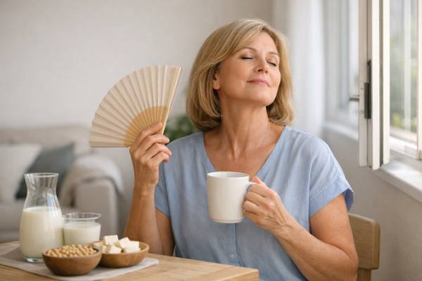 Soy Isoflavones for Hot Flashes: Benefits, Dosage, and Who Should Avoid Them Learn how soy isoflavones may help hot flashes, what dose range is commonly used, how long to try them, key safety concerns, and who should avoid supplements or seek medical advice first.