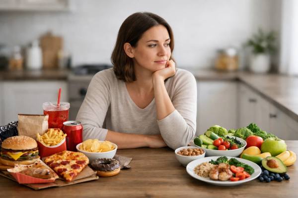 Learn how ultra-processed foods can affect insulin, fullness, cravings, and metabolic health, plus the most effective food swaps to make your meals more satisfying and hormone-friendly.