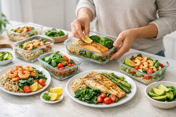 Try this 7-day pescatarian meal plan for weight loss with simple seafood meals, easy swaps, meal prep tips, and practical strategies to support a steady calorie deficit.