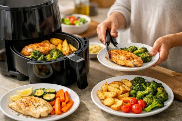 Air Fryer Meals for Weight Loss: Easy Low-Calorie Recipes With Crispy Flavor Discover easy air fryer meals for weight loss, including low-calorie recipe ideas, smart ingredient swaps, meal-building tips, and ways to keep crispy food satisfying in a calorie deficit.