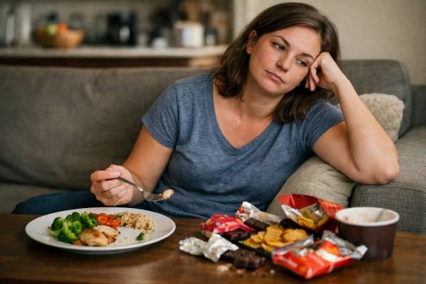 Learn how all-or-nothing thinking fuels overeating during weight loss and how to replace perfectionism with flexible habits, faster recovery after lapses, and sustainable consistency.