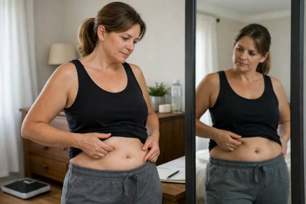 Belly fat plateaus usually come from a smaller calorie deficit, lower daily movement, water retention, or unrealistic expectations. Learn how to identify the cause and restart waist loss with practical, evidence-based fixes.