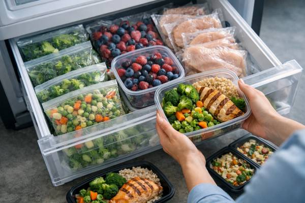 Best Frozen Foods for Weight Loss: Easy, Healthy Staples to Keep on Hand Find the best frozen foods for weight loss, including healthy freezer staples, smarter frozen meals, quick meal ideas, and practical tips for a calorie deficit.